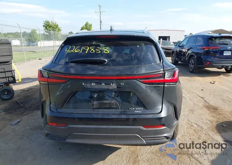 2025 Lexus Nx 350 Premium from USA, damaged, VIN 2T2GGCEZ7SC066598